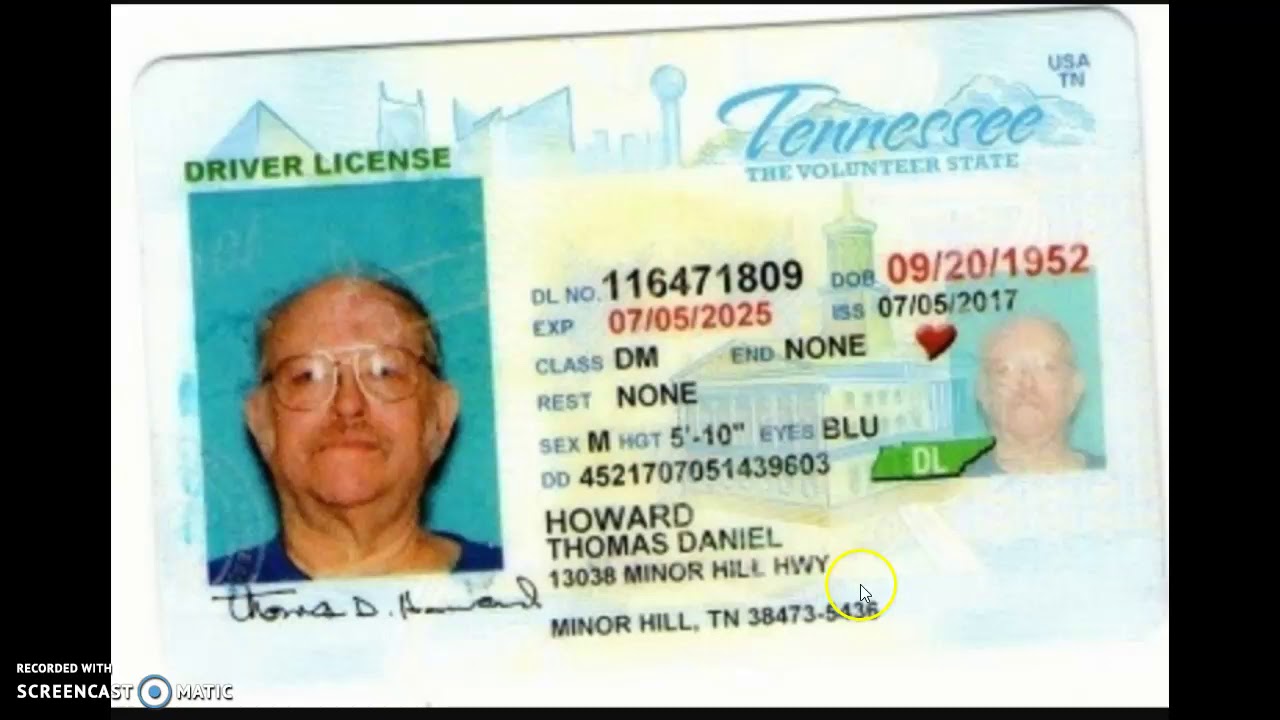 Driver'S License Verification Video