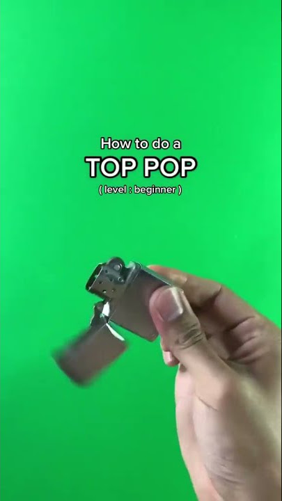 'Top Pop' Zippo Tricks 🙄👀😳 #Shorts #Tricks #Tips #DIY #Tutorial