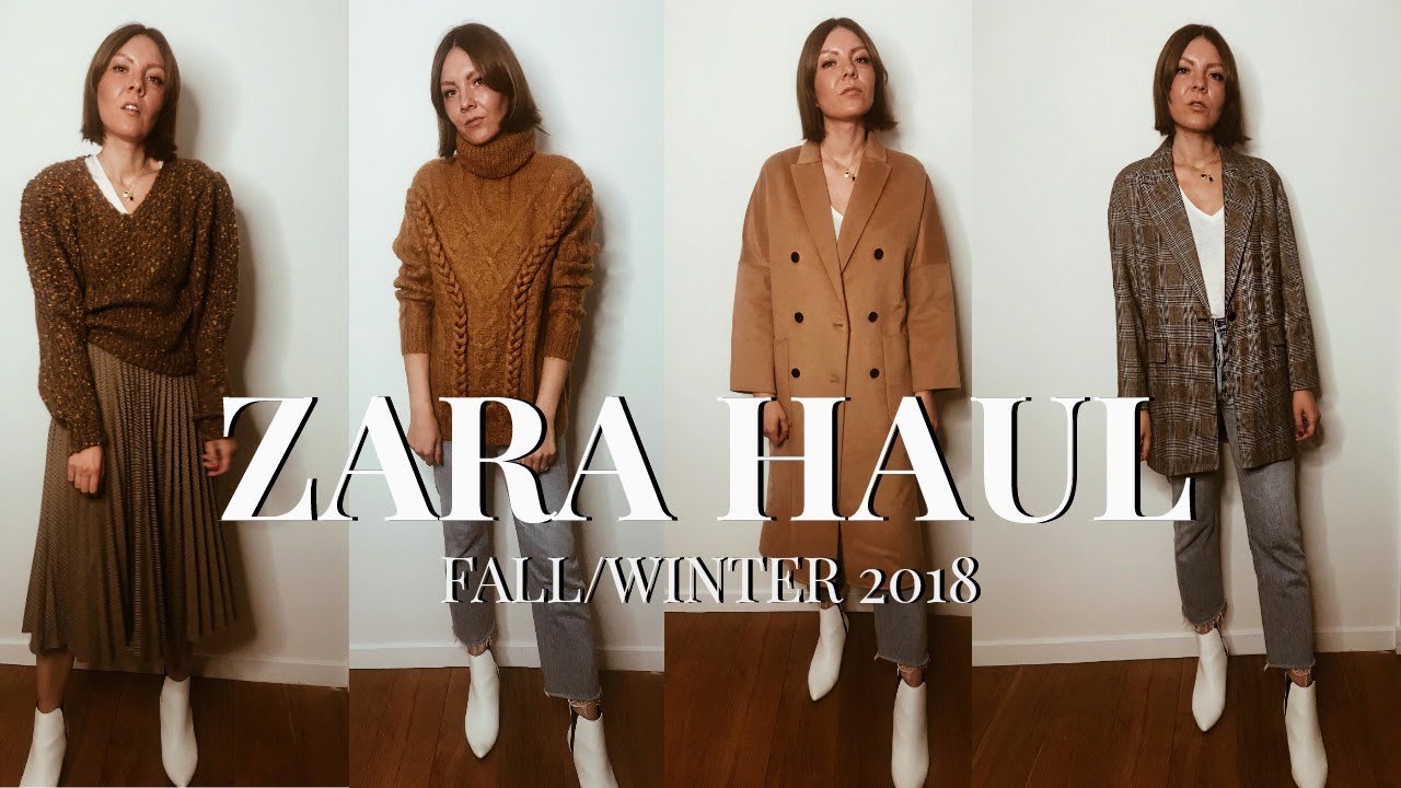 zara autumn winter collection 2018