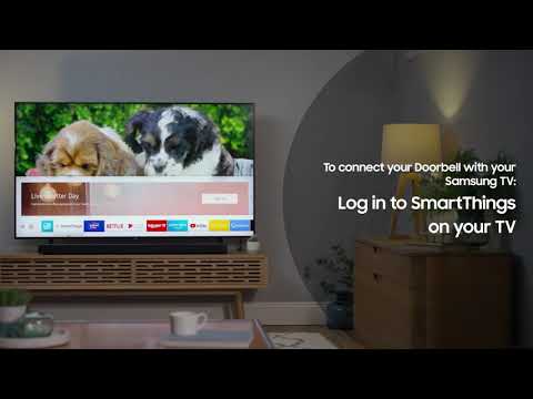 How to connect a Ring Doorbell with your Samsung TV | Samsung UK