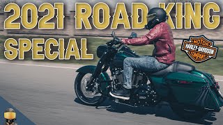 2021 Road King Special Review and First Ride | SNAKE VENOM!