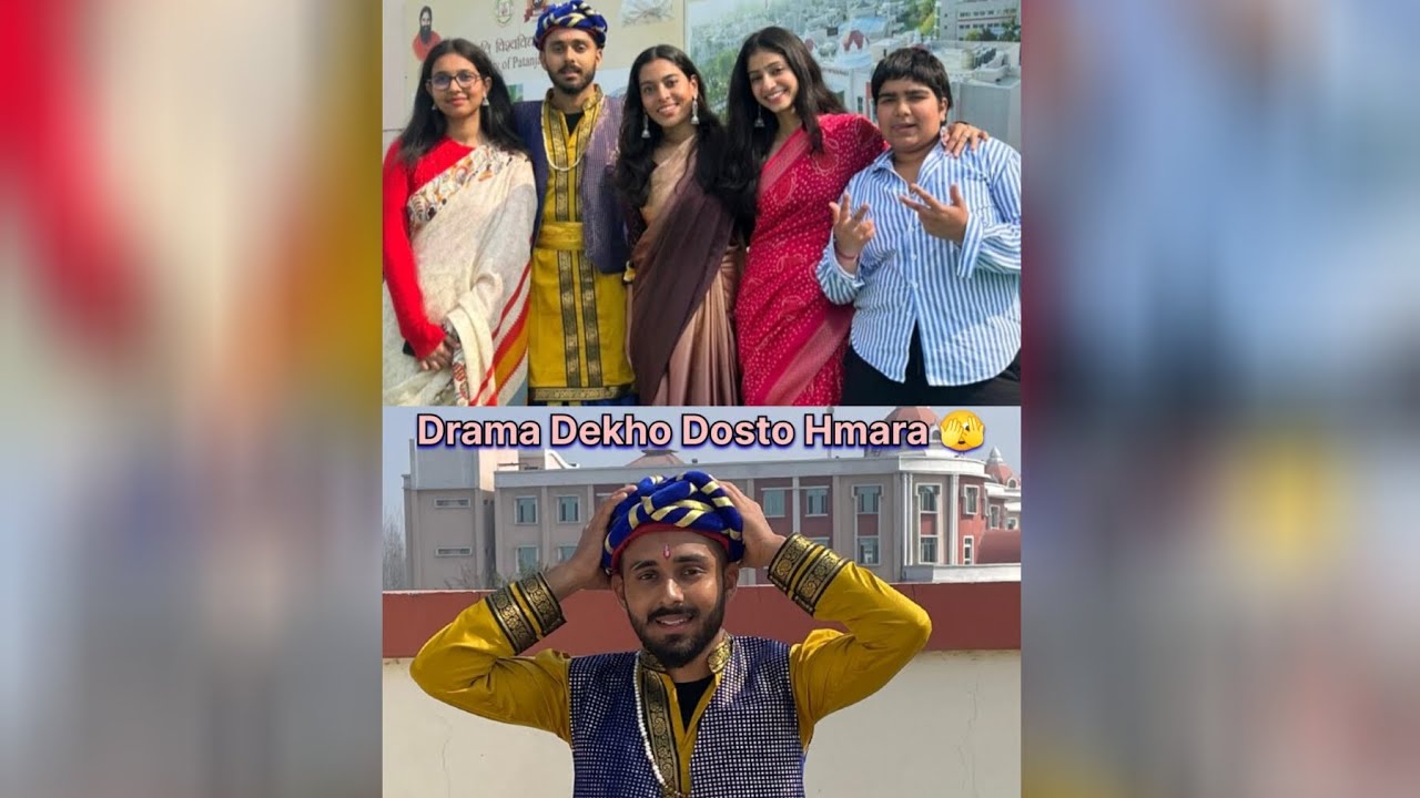 Vlog-42 Drama dekho dosto hmara 🫣#vlog #acting #drama #yogilife #viral #trending #collegelife#funny 