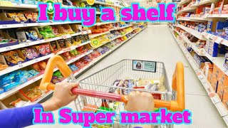 I buy a shelf in super market simulator #Game