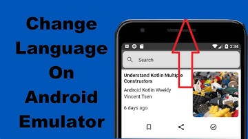 How To Change Language On Android Emulator