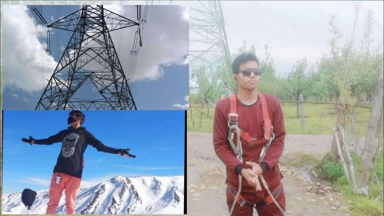 Transmission line work time . line trip me. ke kya kya karte.. This is