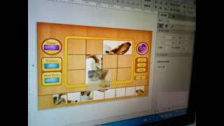 Our first App design class ..heehee 動物園課的拼圖app程式哈哈哈 screenshot 1