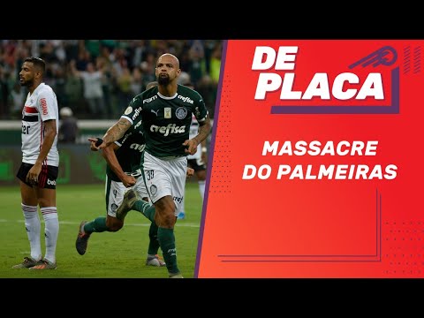 PALMEIRAS vence SÃO PAULO, CARILLE fora do CORINTHIANS | De Placa (31/10/2019)