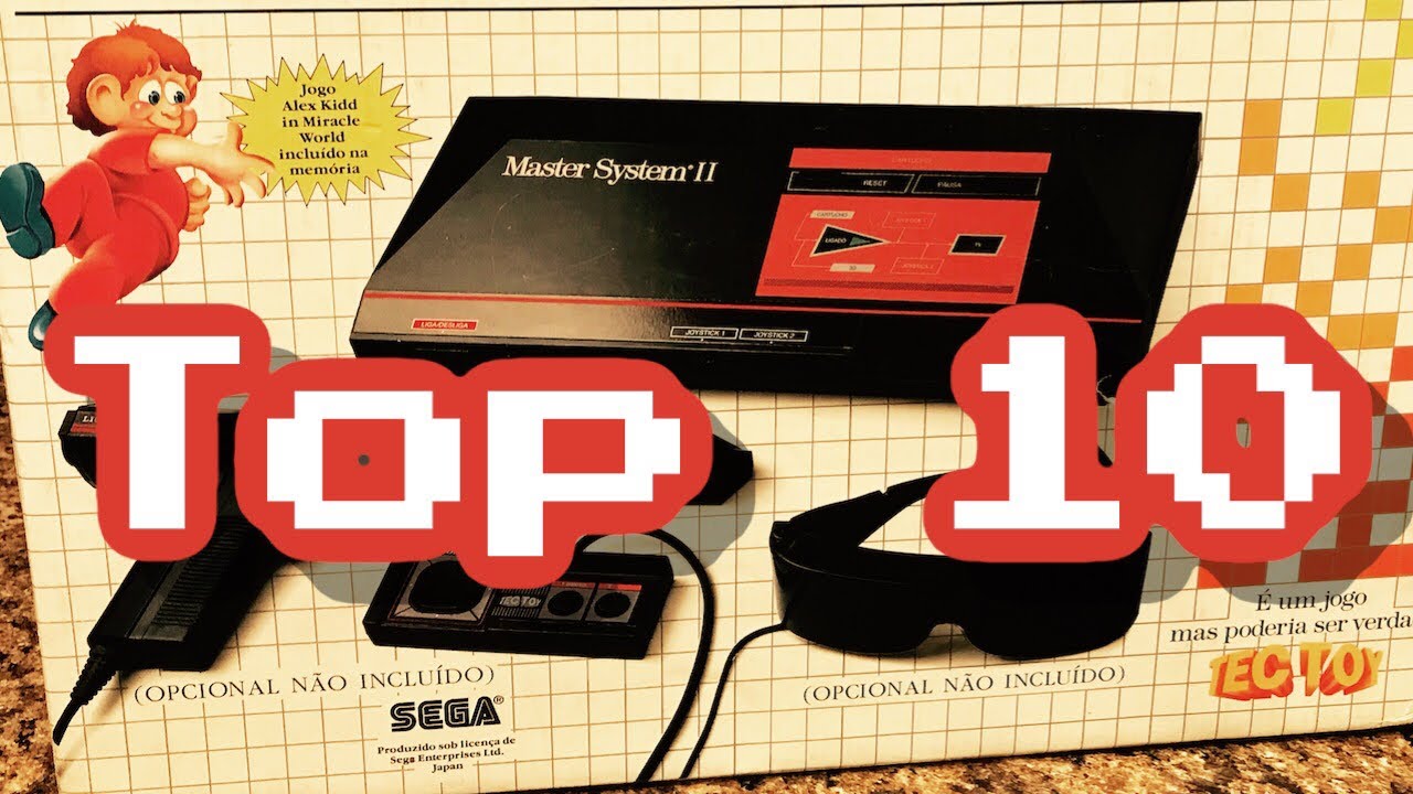 Top 10 Sega Master System Games (PT/BR) - YouTube