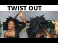 TWIST OUT ON NATURAL HAIR/ DELLY BIE