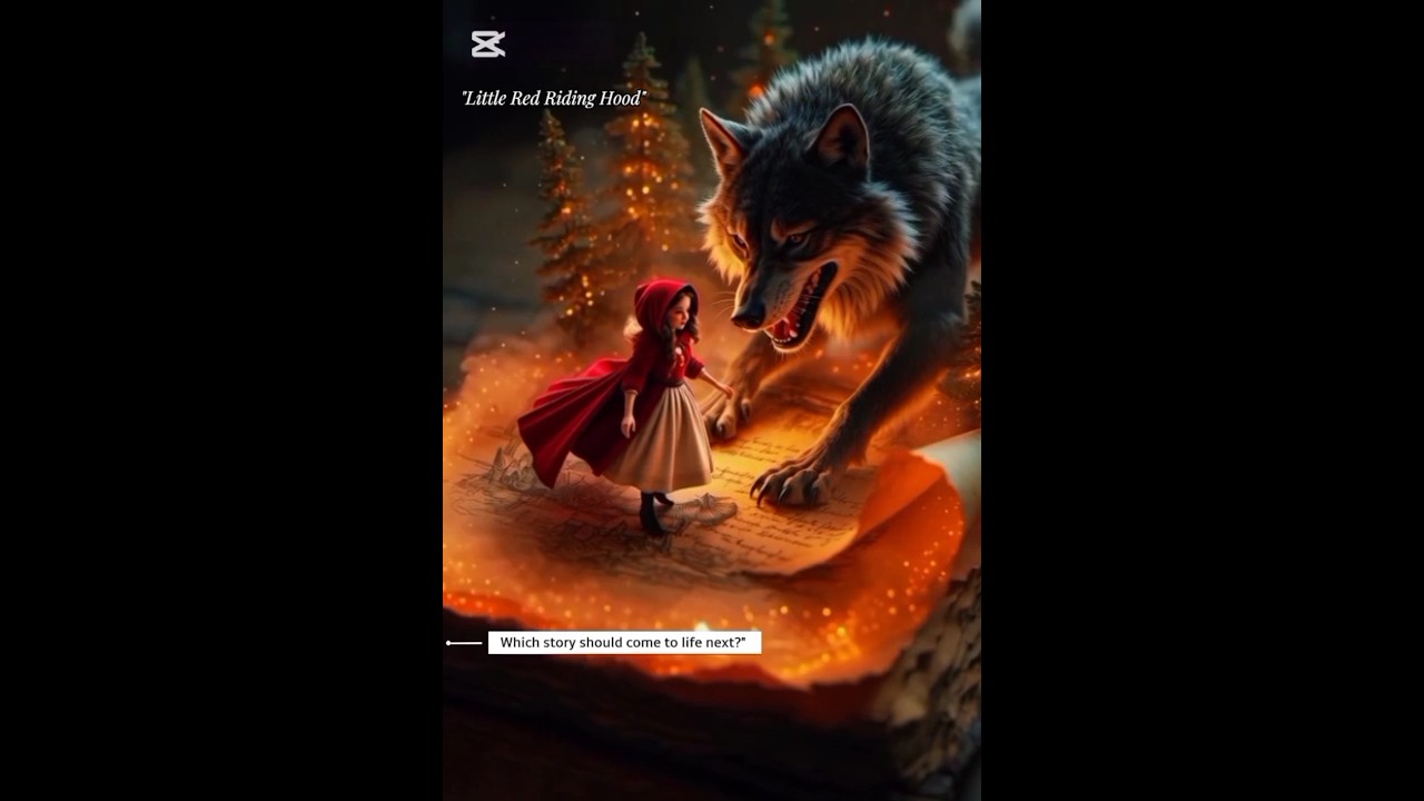 Don't talk to Strangers... 🐺🍓 | Little Red Riding Hood Cinematic 