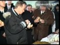 Визит Путина в Каневскую 11 марта 2000