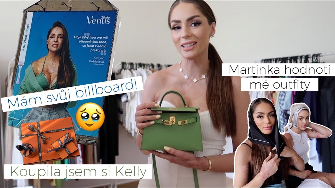 Martinka hodnotí moje outfity, mám billboard!!, story time s Kelly kabelkou | Týnuš Třešničková