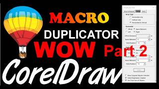 Corel Draw Tips & Tricks Duplicator   CorelDRAW macro PART 2