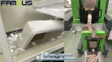 EPS Melting Machine/EPS Foam Melting Machine/EPS Foam Densifier/Polystyrene Hot Melting Machine
