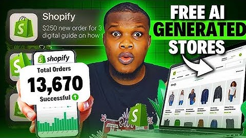This Ai Generates Shopify Stores + Winning Products 2026 - Free Shopify Store Builder