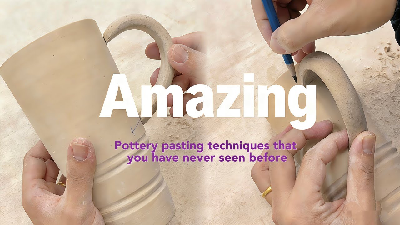 Amazing!Pottery bonding techniques you have never seen before