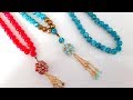 Mini Top Cevşen Yapımı || Mini Ball Necklace Making #Tutorial #DIY