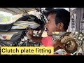 Honda cd110 clutch plate fitting          