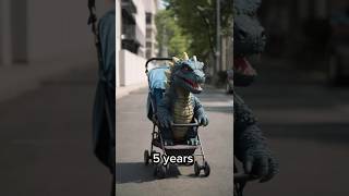 Evolution of Godzilla in reality @evolution_mind #shorts #evolution #godzilla