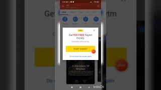 Free Recharge  paytm cash new online apps #mahaloot #paytmfreecash #2022 screenshot 3