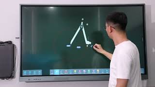 Smart Board for Classroom &Office Write Draw Share Instantly with 4K Interactive Display #SmartBoard
