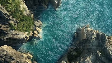 D&D | Stormwatch Cliffs Part 3 Grid | Animated Battle Maps