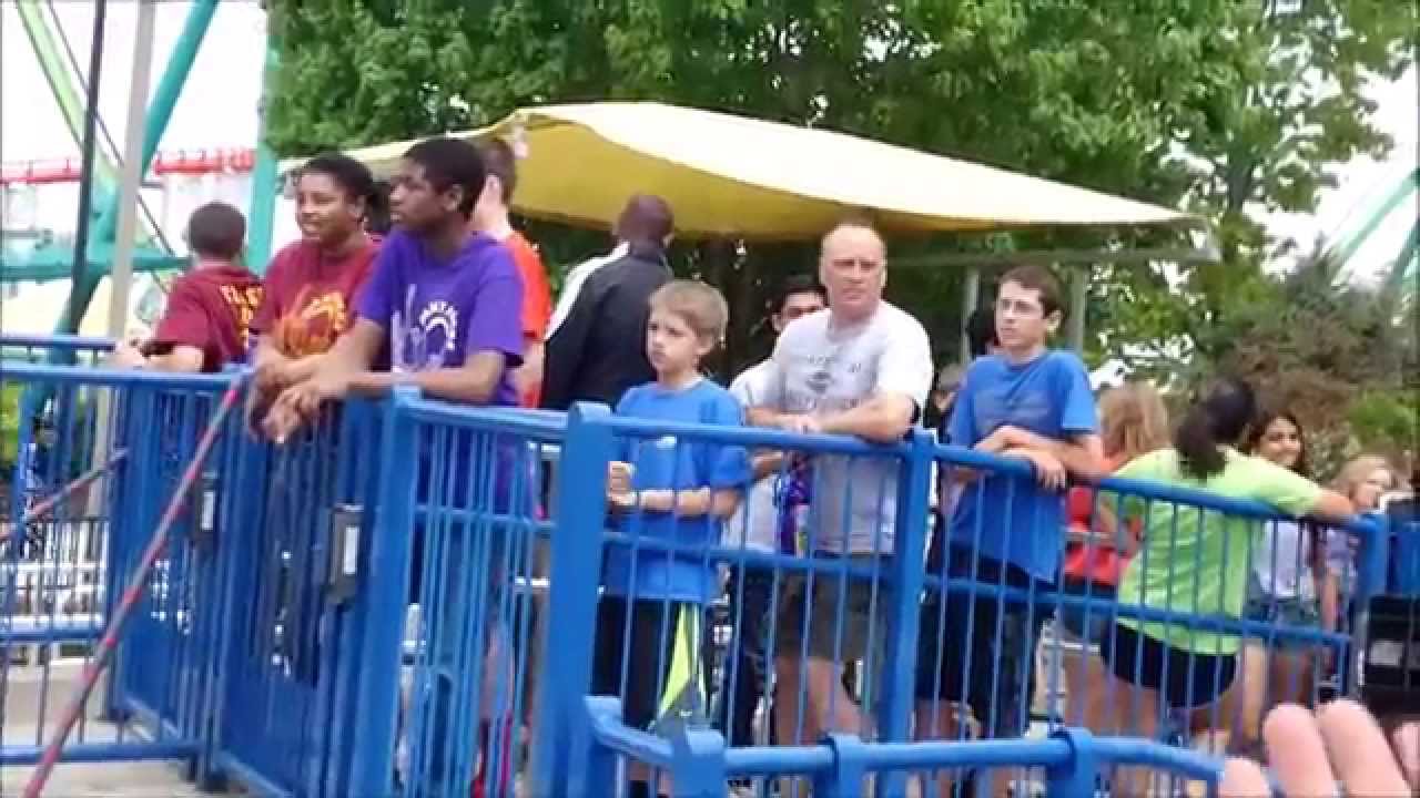 Dorney Park: Meteor on Ride POV / May 17, 2014 / 1080p - YouTube