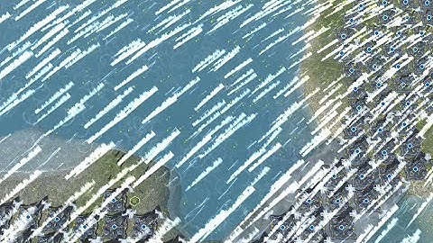 1000 Disruptor Stations - Supreme Commander 2 experiments