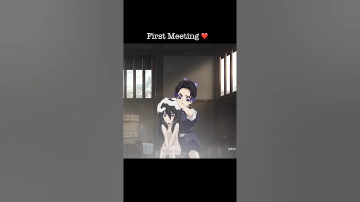 Shinobu and Kanao First and Last Meeting #demonslayer #kimetsunoyaiba #kny