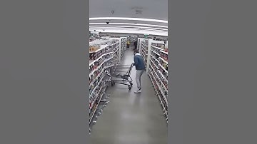 Shopping Cart Jump Goes Horribly Wrong!