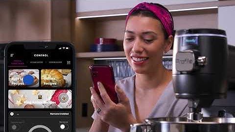 GE Profile Smart Mixer with Auto Sense: Auto Sense Technology