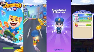 (I buy new character officer Luna || in Running Pet ) 🐰🐇🤗👸