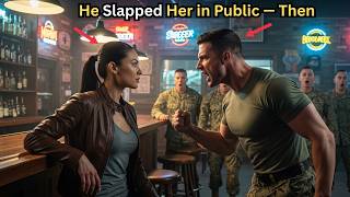 He Slapped Her in Public — Then Someone Whispered “Navy SEAL”