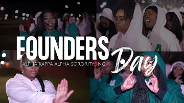 Alpha Kappa Alpha Sorority Inc. (AKA) | Beta Alpha Chapter | FAMU |  Founders Day Celebration