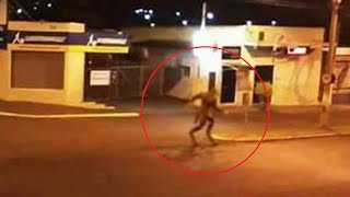 Hombre lobo en Brasil caso real | Hombre Lobo Captado Por La Cámara De Seguridad