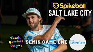 Cole/Riva vs In System | Pro Spikeball Semifinals | Game One | SLC Major