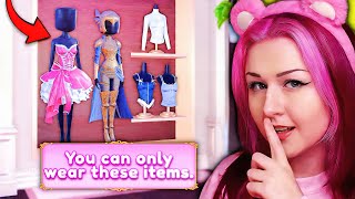 FORCED To Wear NEW Secret ITEMS Out NOW In DRESS TO IMPRESS' UPDATE! | ROBLOX