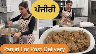 Panjiri Recipe| How To Make Panjiri For New Mother| Easy Panjiri Recipe| Cooking With Harman