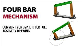 Working Principle Of Four Bar Mechanism Four Bar Linkage Working Principle With Animation