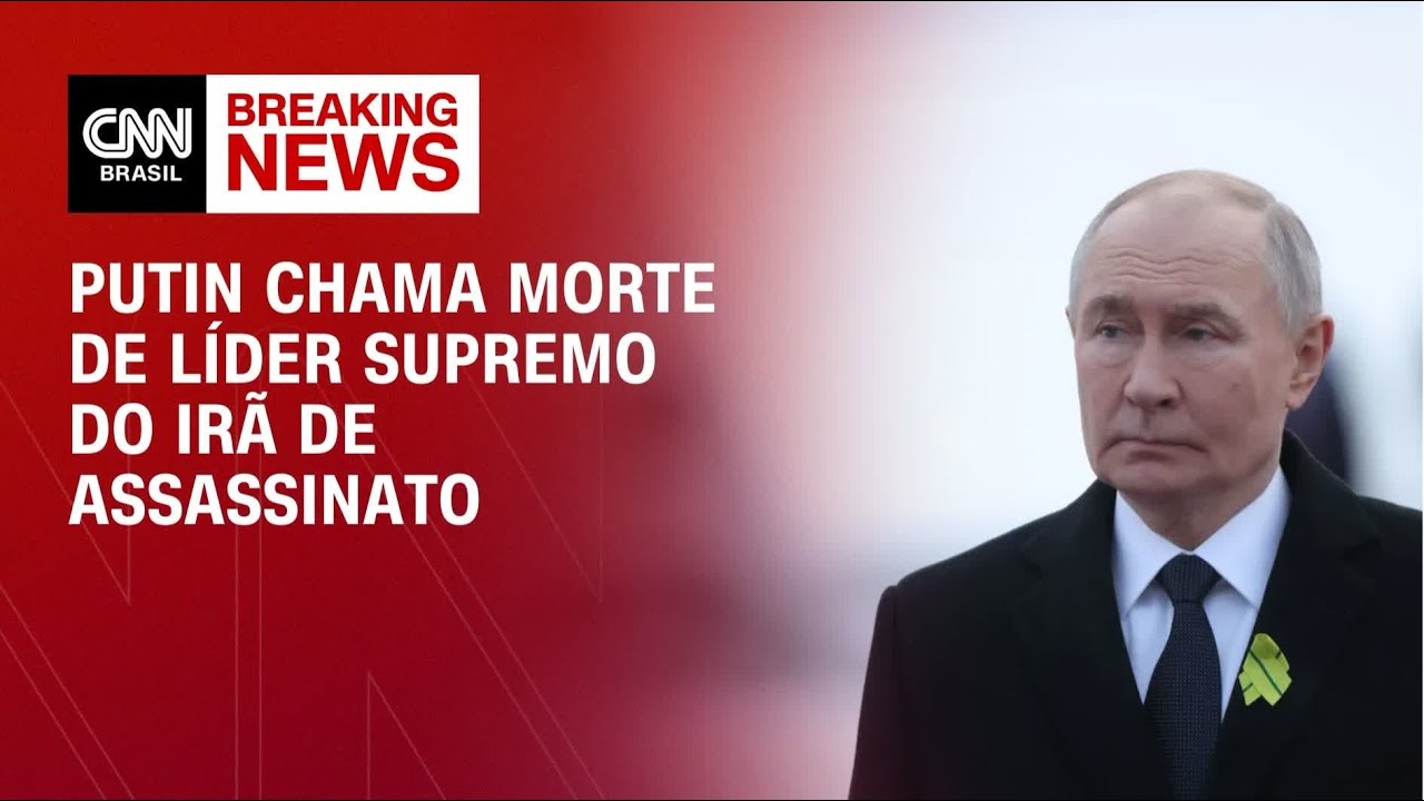 EUA x Irã: Putin diz que assassinato de Khamenei viola o direito internacional | AGORA CNN