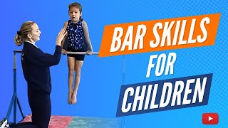 Gymnastics Lessons for Children  Learn How to Do Bar Skills  Coach Amy Eggleston