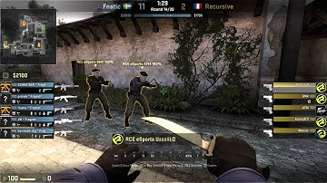 CS:GO fnatic V Recursive BO3 Map#1 DreamHack Winter 2013