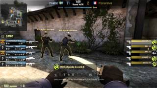 CS:GO fnatic V Recursive BO3 Map#1 DreamHack Winter 2013