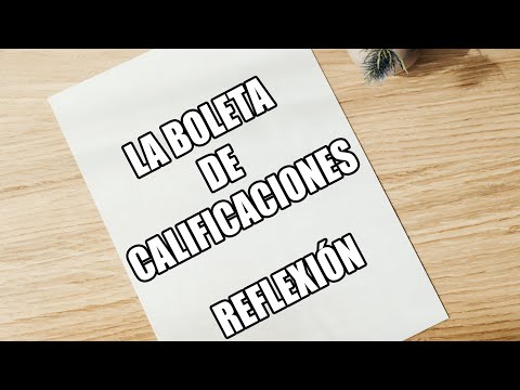 REFLEXION .-LA BOLETA