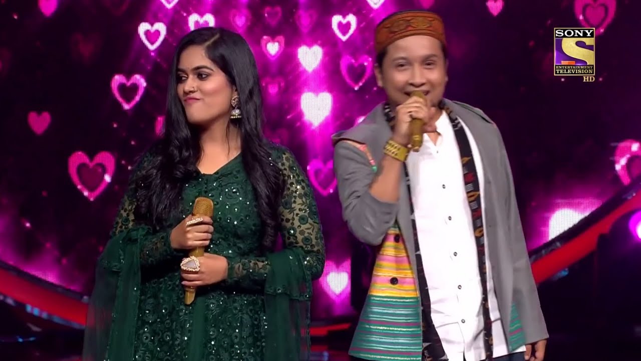 Yeh Raat Bheegi Bheegi  Pawandeep  Sayli Perfprmance  Indian Idol 12  Studio HD