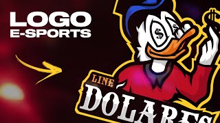 Speedart Logo E-Sports - Line Dólares - Alex F Design