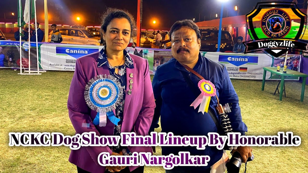 North Calcutta Kennel Club Dog Show Final Lineup By Honorable Gauri Nargolkar | KCI Show Doggyzlife