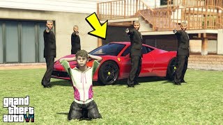 DÜNYANIN EN ZOR FERRARI HIRSIZLIGINI YAPTIM  GTA 5 GERÇEK HAYAT