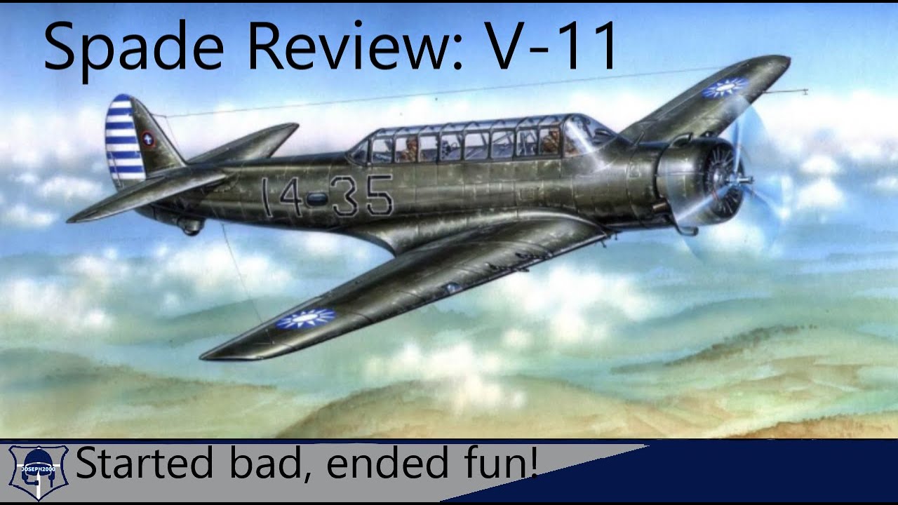 War Thunder Spade Review. V11. Starts off poor, Ends quite fun! YouTube