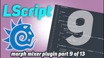 LScript Tutorial | Morph Mixer Part 9 of 13 | Lightwave 3D